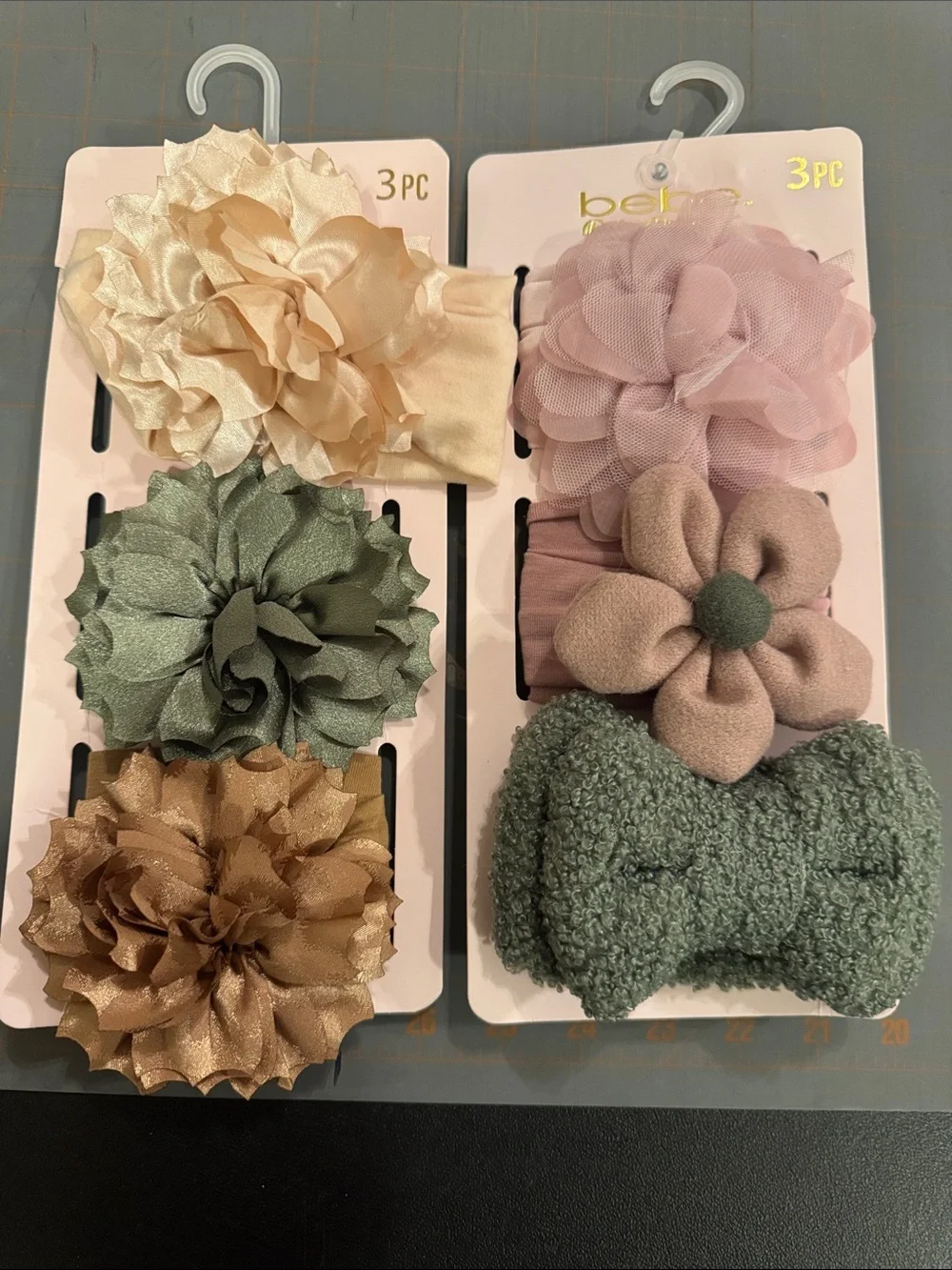 bebe Baby Boutique 3pc Headband Set 2 packs